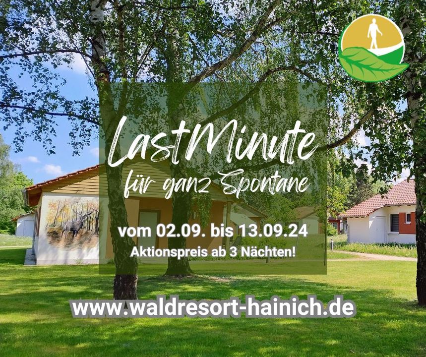 Neuigkeiten-Bild zu Ab heute im WaldResort: Last Minute in...